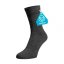 Šedé ponožky MERINO - Barva: Šedá, Velikost: 45-46, Materiál: Vlna (Merino)