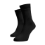 Bambusové vysoké ponožky černé - Barva: Černá, Velikost: 39-41, Materiál: Viskoza (Bambus)