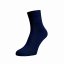 Bambusové střední ponožky tmavě modré - Barva: Modrá, Velikost: 42-44, Materiál: Viskoza (Bambus)