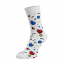Veselé ponožky Funny - Typ produktu: Vysoké ponožky, Barva: Bílá, Velikost: 35-38