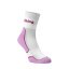 Hrubé funkční ponožky Hiking - bílofialové - Velikost: 39-41