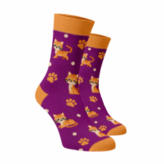 Veselé ponožky Kočičí