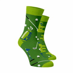 Veselé vysoké ponožky - golf
