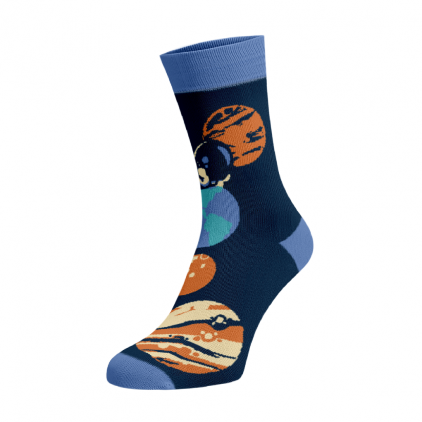 Veselé ponožky Vesmír