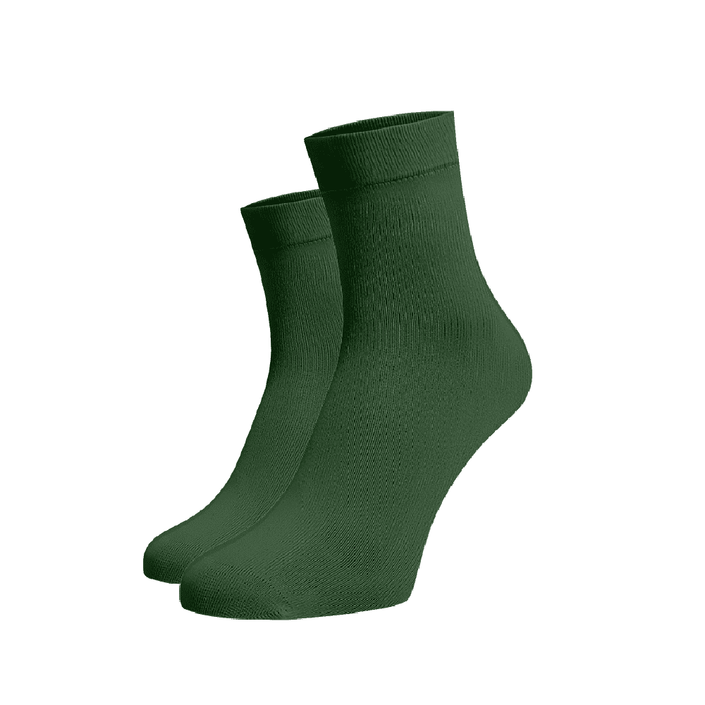 Střední ponožky Zelené Zelená Bavlna 42-44