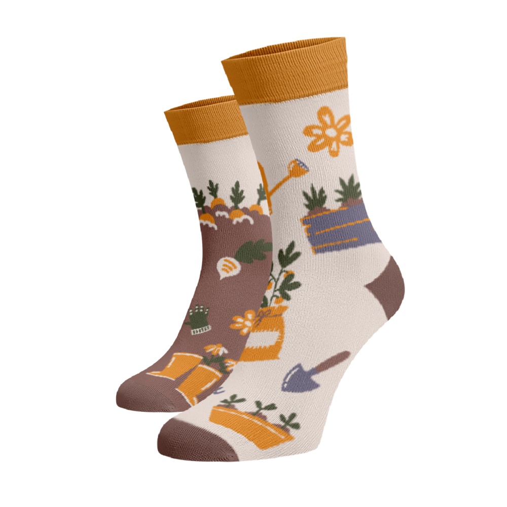 Veselé ponožky - Zahrádkář 45-46
