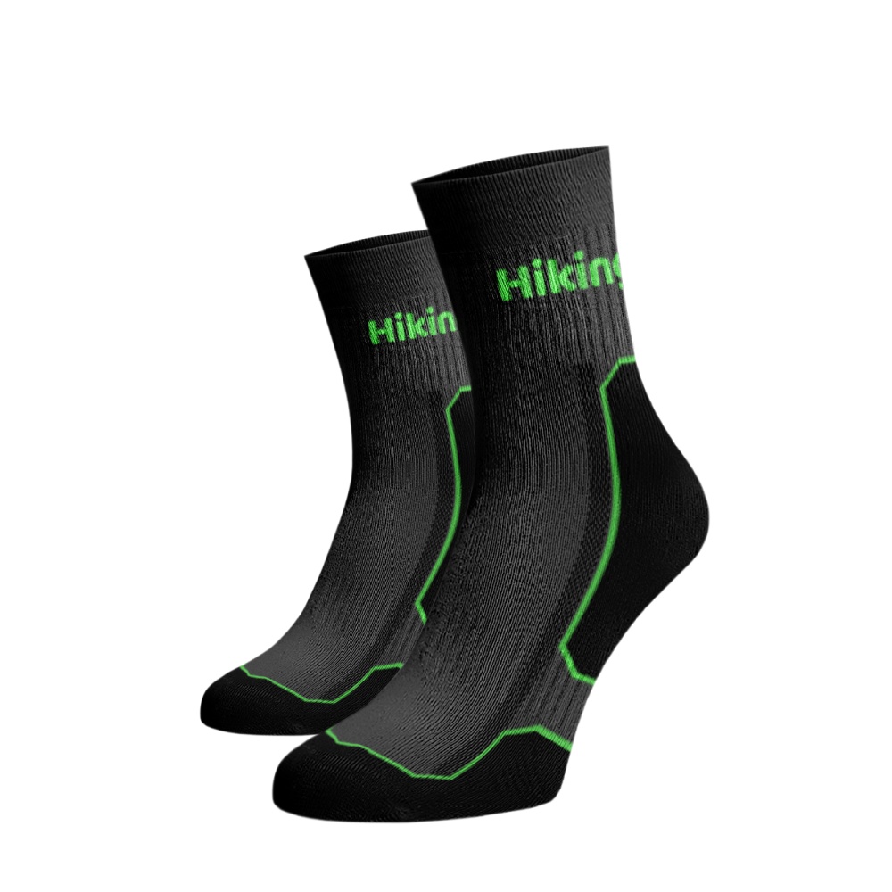 Hrubé funkční ponožky Hiking - tmavě šedé 45-46