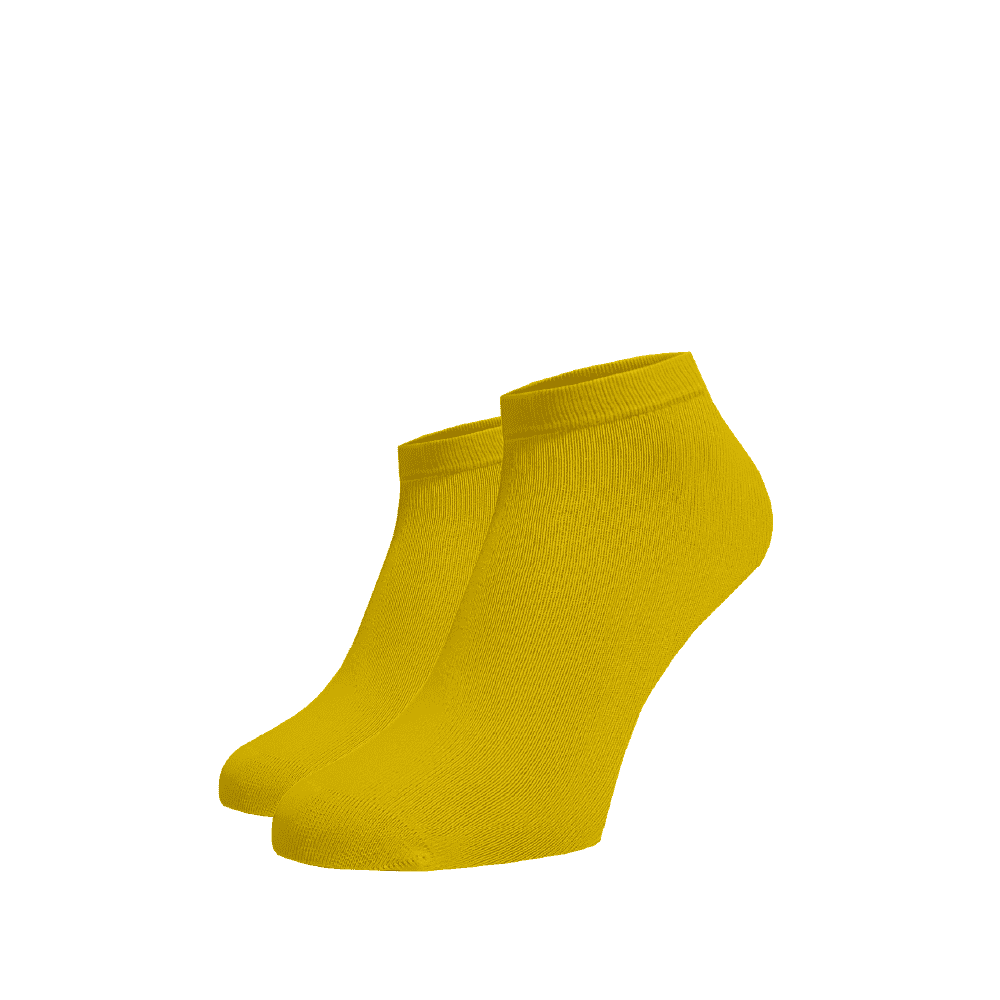 Kotníkové ponožky Žluté Žlutá Bavlna 39-41