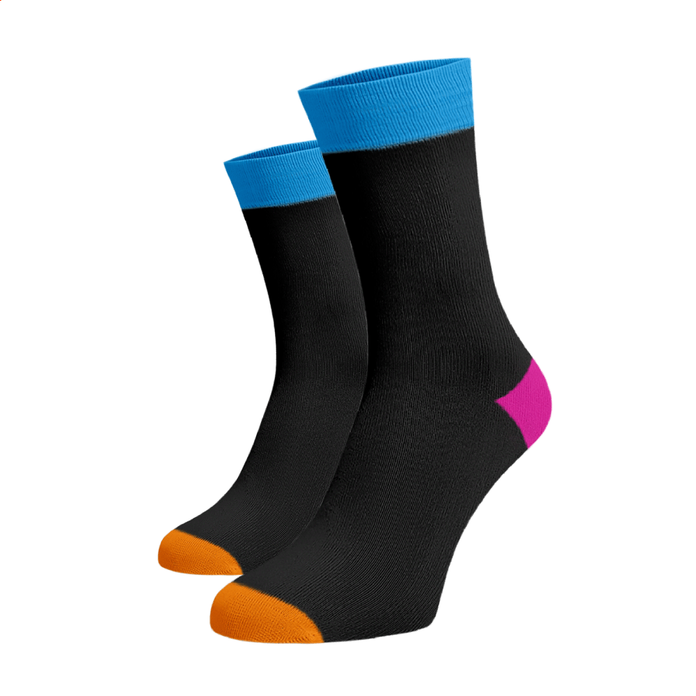 Benami ponožky Černá Bavlna 45-46