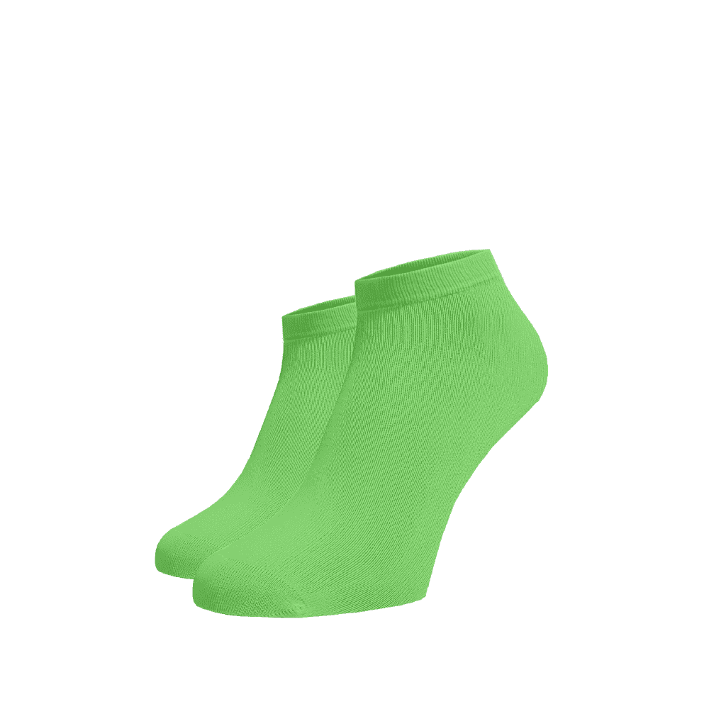 Kotníkové ponožky Světle zelená Světle zelená Bavlna 42-44