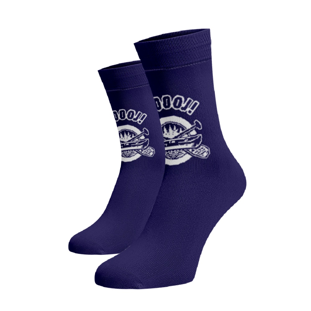 Veselé vysoké ponožky - vodácké "ahoooj" 35-38