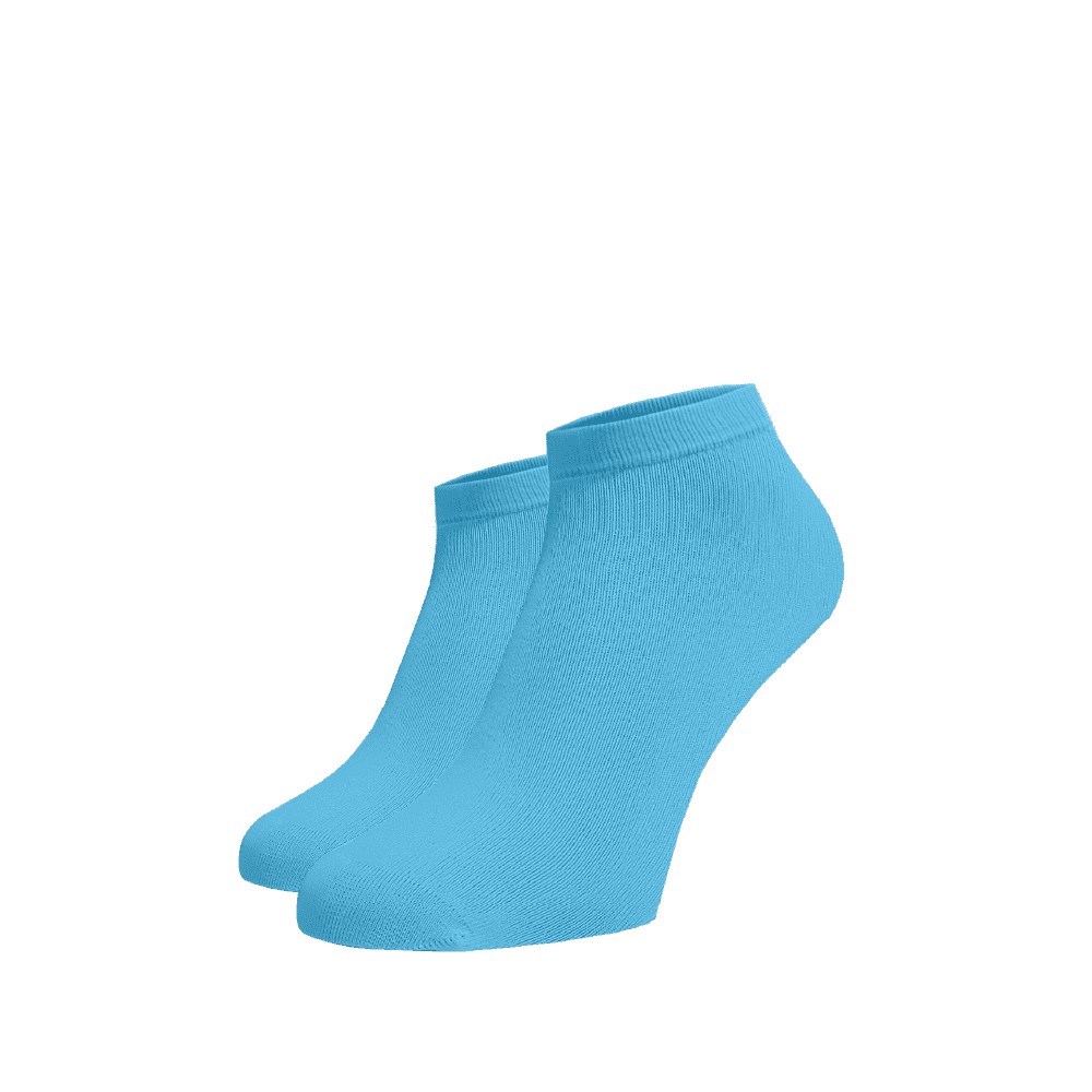 Kotníkové ponožky Blankytné Blankytná Bavlna 42-44